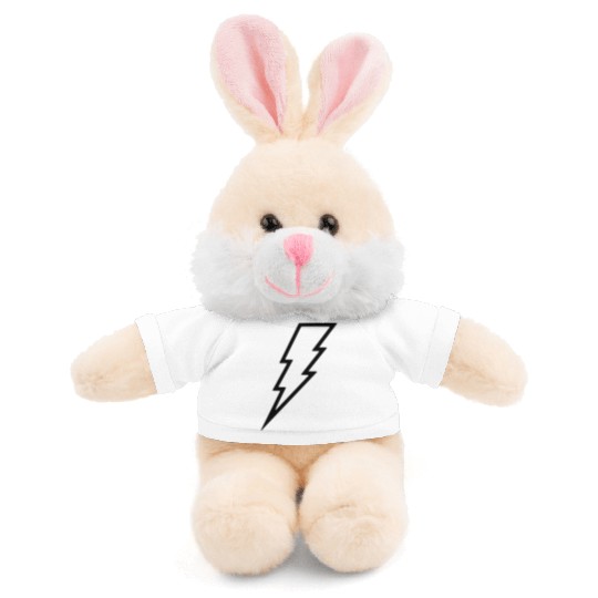 lightning, lightning bolt, bolt of light, flashing Stuffed Animals With Tee
