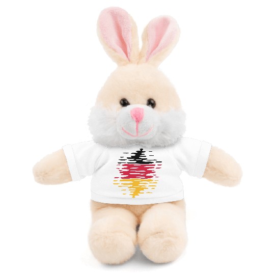Germany flag waves Stuffed Animals With Tee