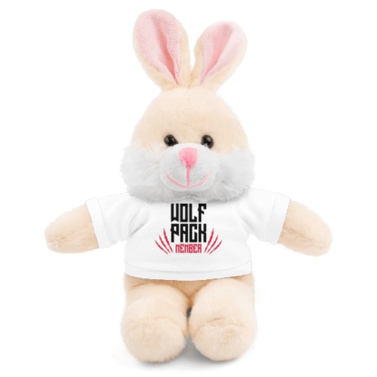 Scratch wolf pack Stuffed Animals With Tee