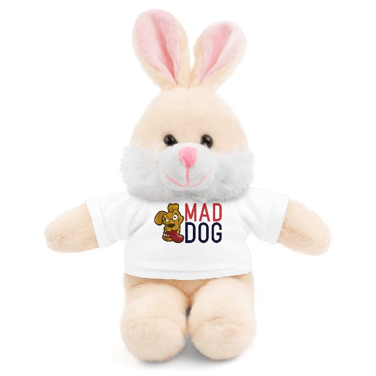 Mad Dog Stuffed Animals With Tee