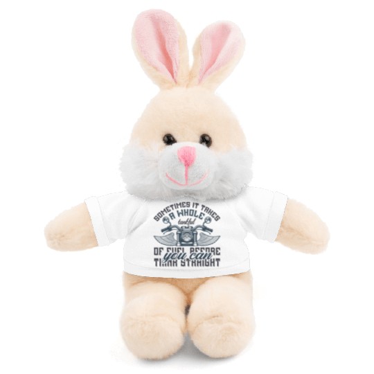 MotorcycleQuotes Design| Motorbike Quotes Design Stuffed Animals With Tee