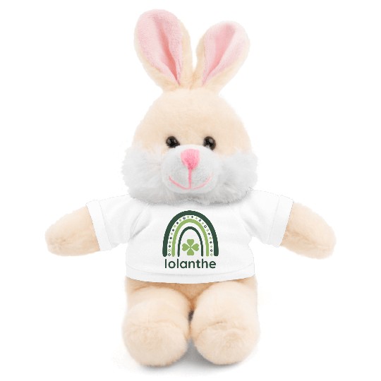 Iolanthe Clover Boho Rainbow Stuffed Animals With Tee