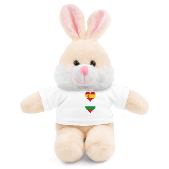 Bulgaria and Spain genius / gift Stuffed Animals With Tee