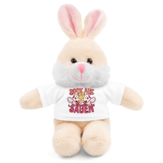 Chainsaw Goat Stuffed Animals With Tee