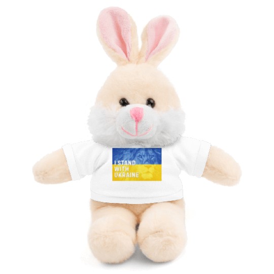 Ukraine Independence Day. I Stand with Ukraine Stuffed Animals With Tee