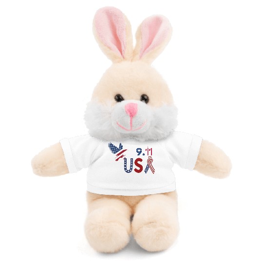 Patriot Day 9.11 Stuffed Animals With Tee