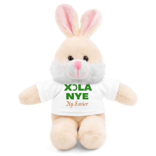 XORLA NYE OR MY SAVIOR Stuffed Animals With Tee