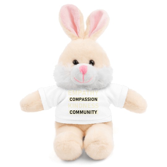 t Empathy Compassion Kindness Community 4 01 Stuffed Animals With Tee