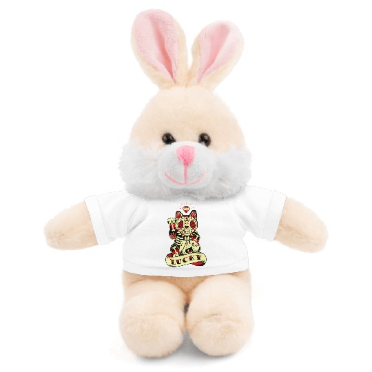 lucky cat Skull Candy Stuffed Animals With Tee