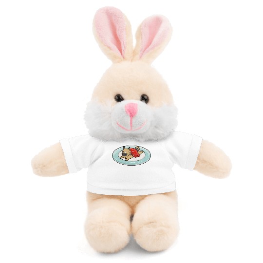 German Shepherd Nigiri Sushi Stuffed Animals With Tee