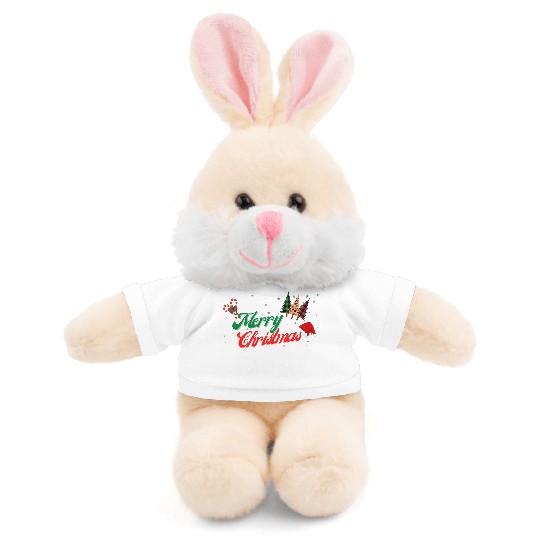 merry christmas gift Stuffed Animals With Tee