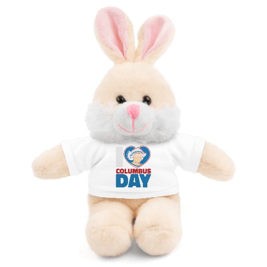 Columbus Day 1492 Stuffed Animals With Tee