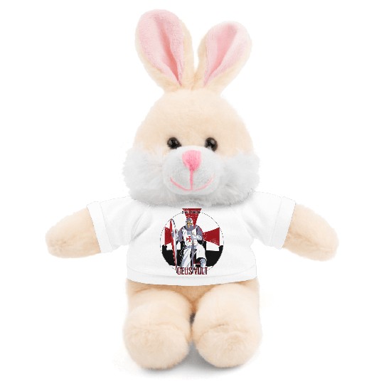 Stand strong and Deus vult Stuffed Animals With Tee