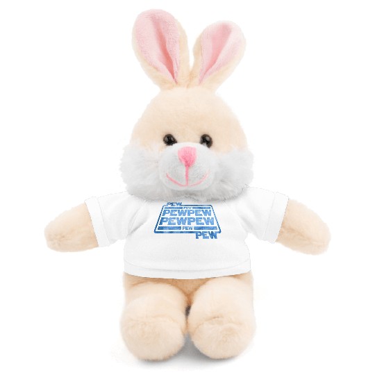 Pew Pew Pew Stuffed Animals With Tee