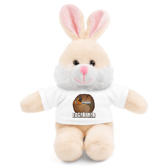 chainsaw Logfather Lumberjack Stuffed Animals With Tee