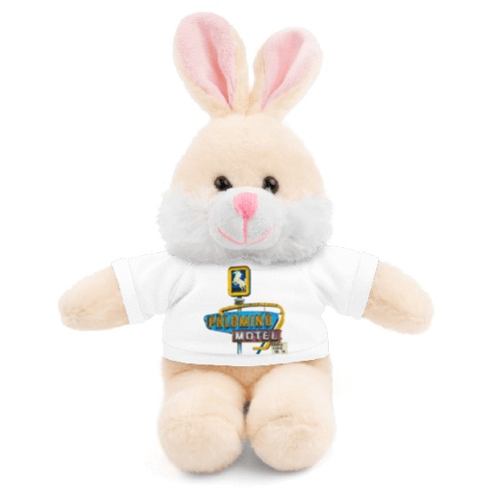 Route 66 Neon Palomino Motel Tucumcari, New Mexico Stuffed Animals With Tee