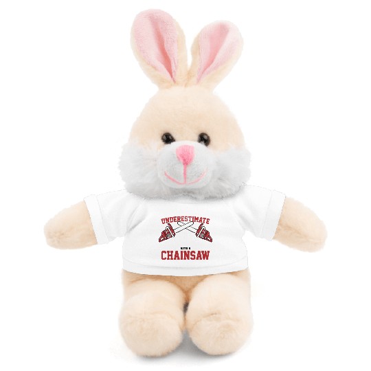 Classic Logger Lumberjack Chainsaw Workers Gifts Stuffed Animals With Tee