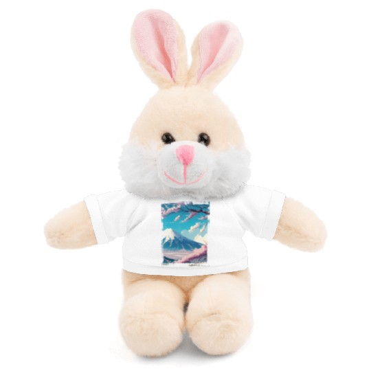 Japan Fuji Cherry Blossom Cherry Tree Stuffed Animals With Tee
