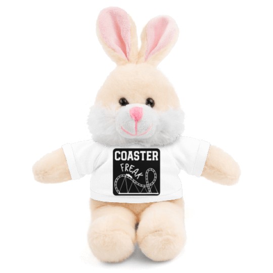 Roller Coaster freak Stuffed Animals With Tee