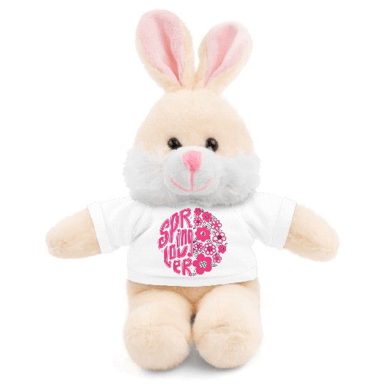 Spring lover. Hello spring Stuffed Animals With Tee