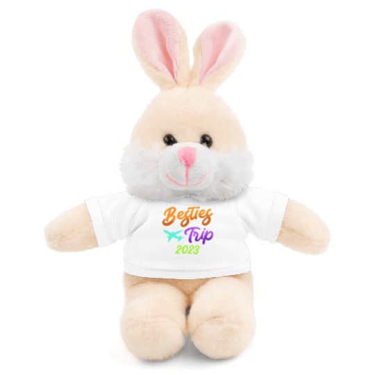 Besties Trip 2023 Vacation Friends Spring Break Stuffed Animals With Tee