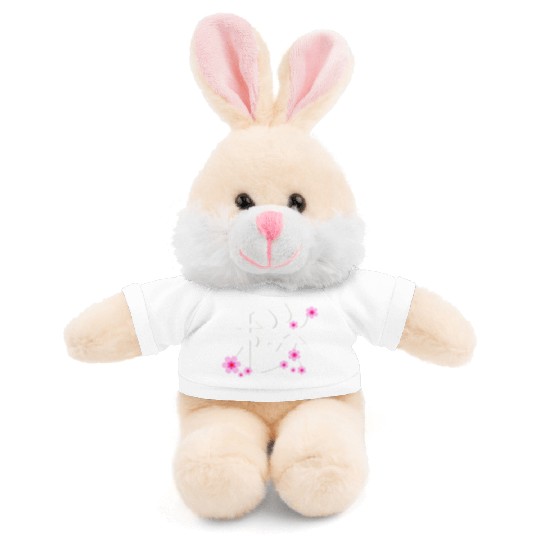 Cherry Blossom Flower Stuffed Animals With Tee