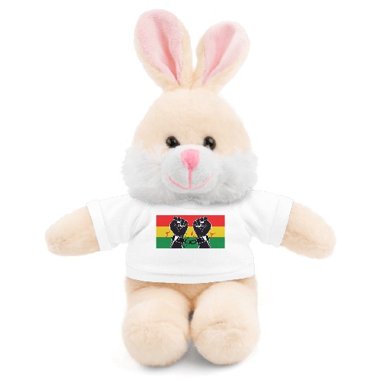 Stepping Into Juneteenth Like My Ancestors Stuffed Animals With Tee