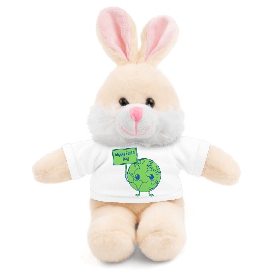 Happy Earth Day Stuffed Animals With Tee