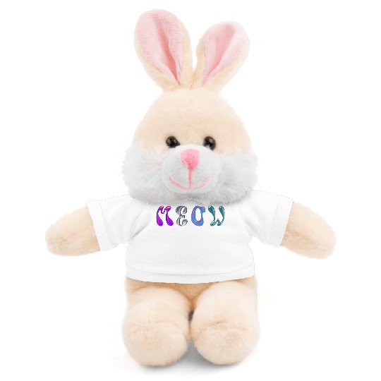 meow kitty Stuffed Animals With Tee