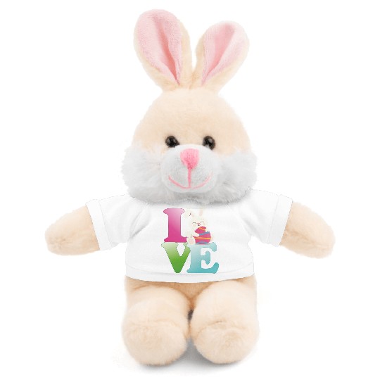 Happy Easter 05 Stuffed Animals With Tee