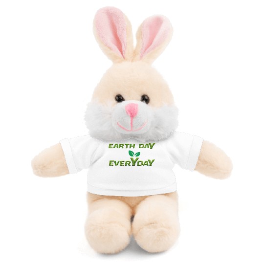 Earth day everyday Stuffed Animals With Tee