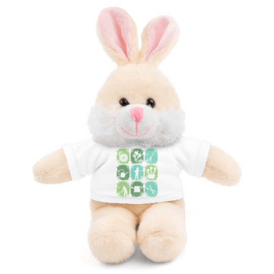 Garden Tools Gardener Stuffed Animals With Tee