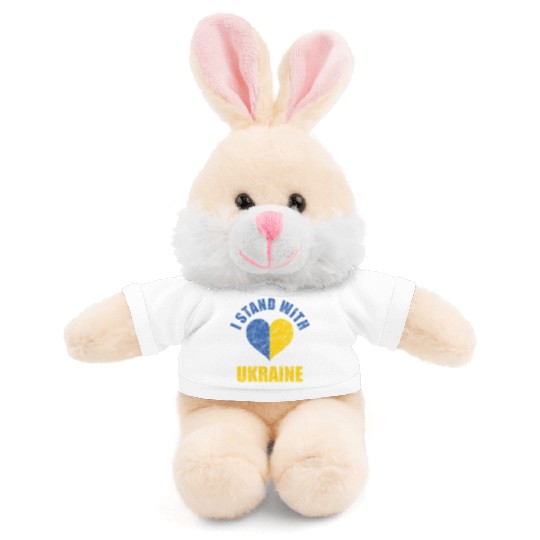Support Ukraine I Stand With Ukraine Ukrainian Stuffed Animals With Tee