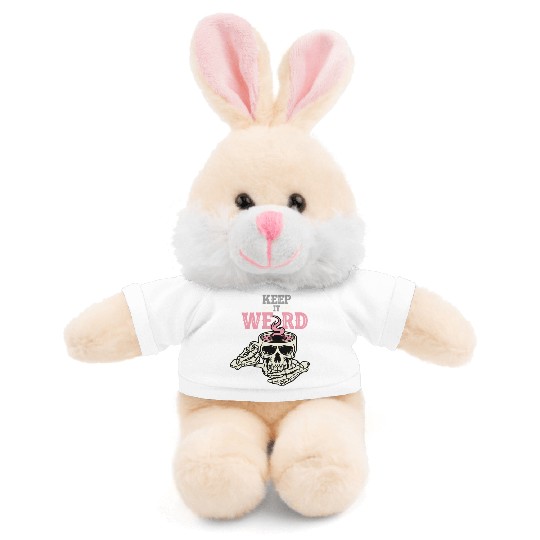 Morbid Keep It Weird Stuffed Animals With Tee