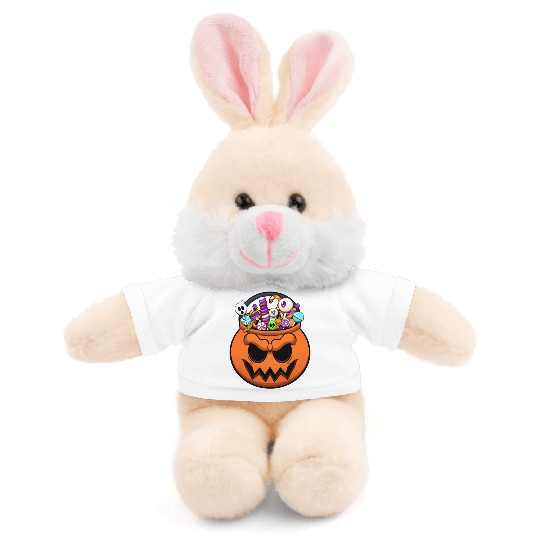 Halloween Trick Or Treat Candy Stuffed Animals With Tee