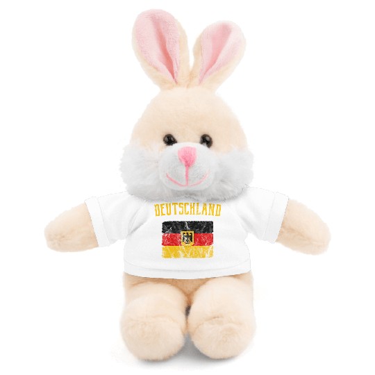 Deutschland - German Flag Stuffed Animals With Tee