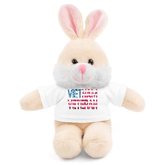 Vietnam Veteran Us Flag Vietnam Vets Stuffed Animals With Tee