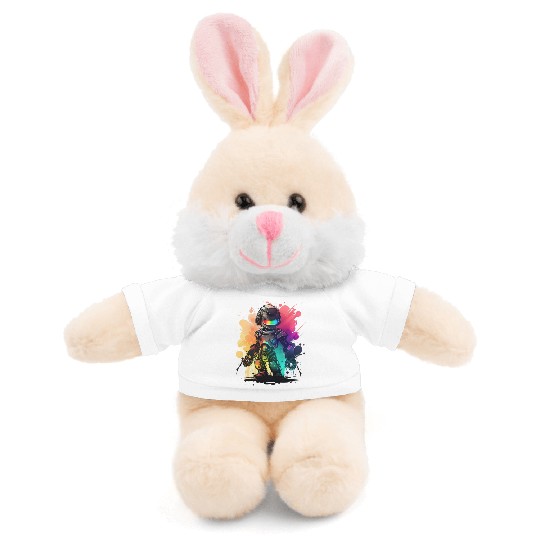 Retro Robot Cute Robotic Engineer Technology Stuffed Animals With Tee