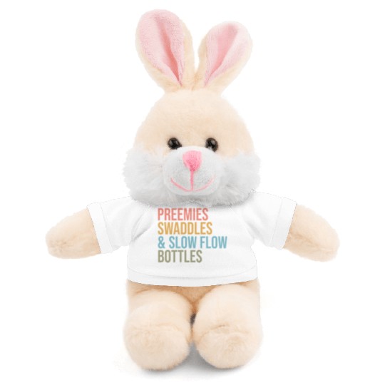 Preemies Swaddles Slow Flow Bottles Nicu Nurse App Stuffed Animals With Tee