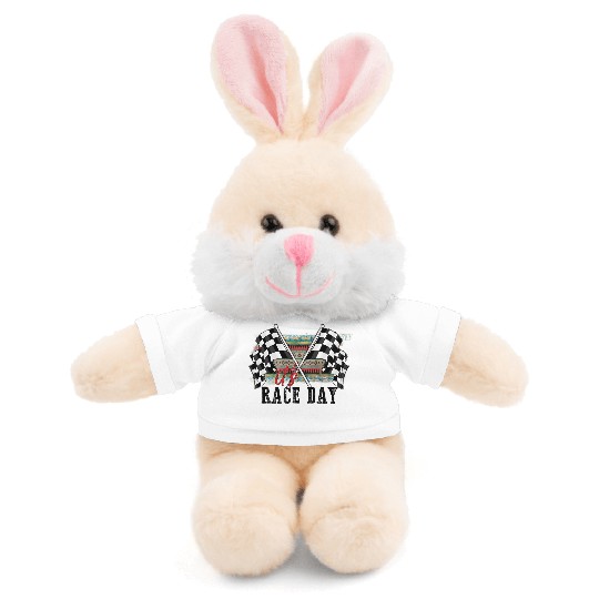 Its Race Day Stuffed Animals With Tee