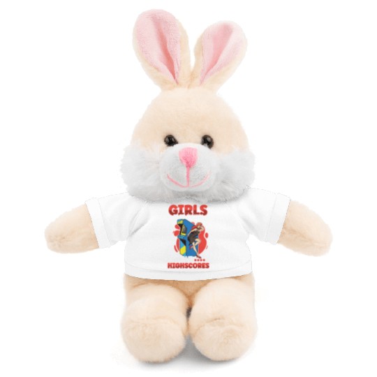 Pinball Machine Pinball Player Funny Pinball Stuffed Animals With Tee