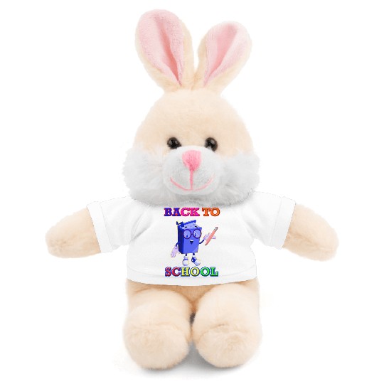 Back to School Stuffed Animals With Tee