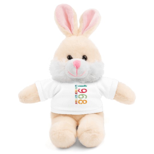 august 1968 Anniversary august 1968 august Stuffed Animals With Tee