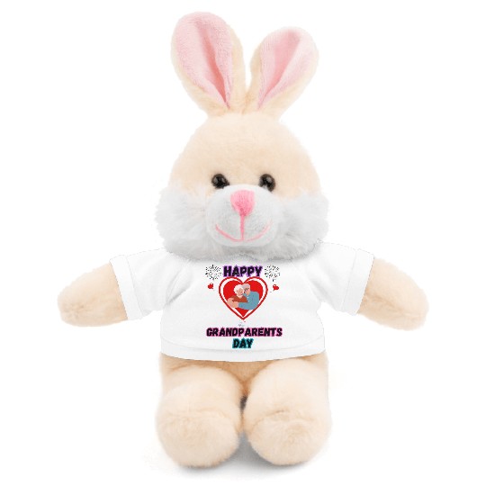 Happy Grandparents Day Stuffed Animals With Tee