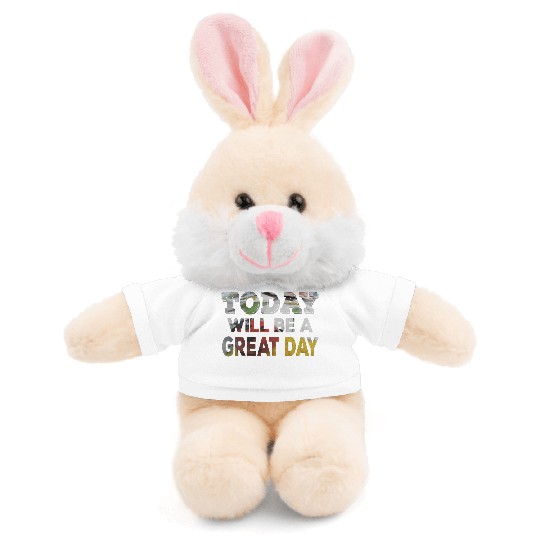 Today Will Be A Great Day Ladybug Inspirational Stuffed Animals With Tee