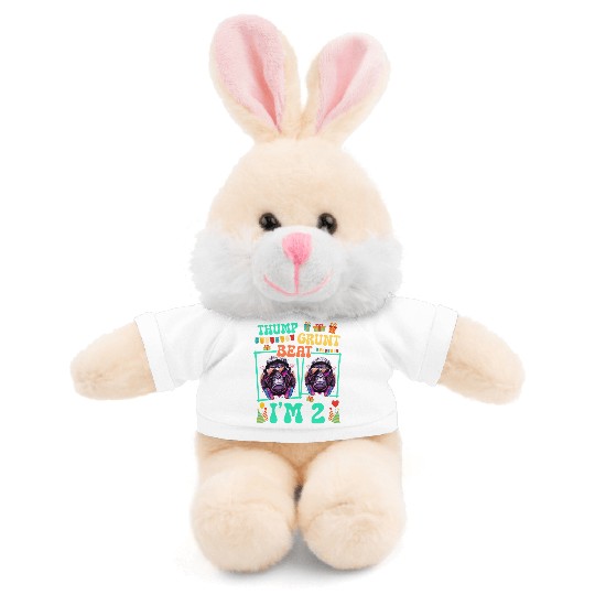 Thump Grunt Beat I'm 2 Gorilla Lover Kid 2nd Stuffed Animals With Tee