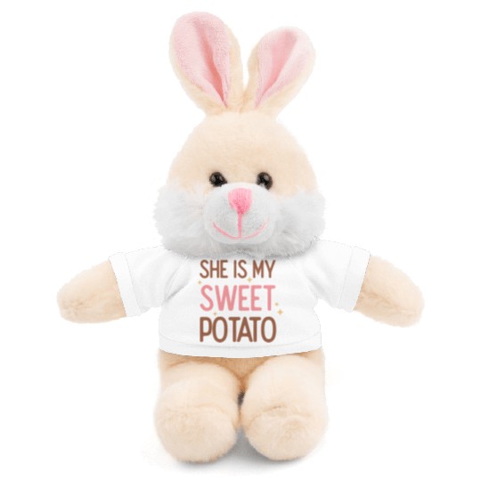 She Is My Sweet Potato Stuffed Animals With Tee