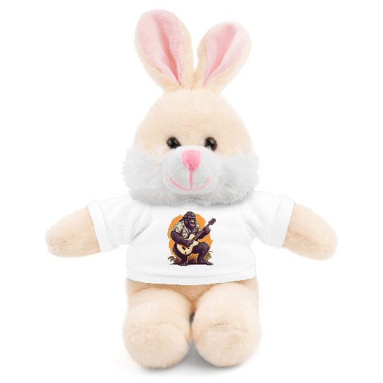 Musical Gorilla: Strumming an Acoustic Guitar Stuffed Animals With Tee