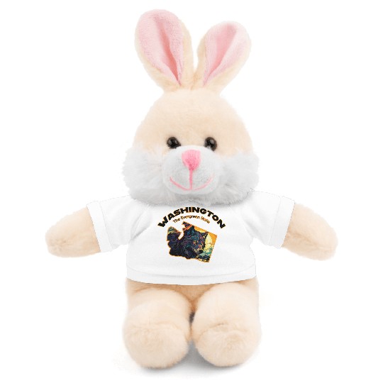 Washington Wildlife - wolf Stuffed Animals With Tee