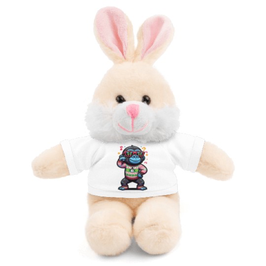 Gorilla With Sunglasses Stuffed Animals With Tee